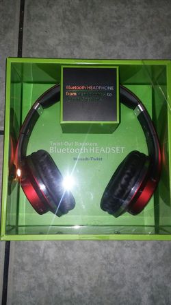 Brand new headphone/speaker