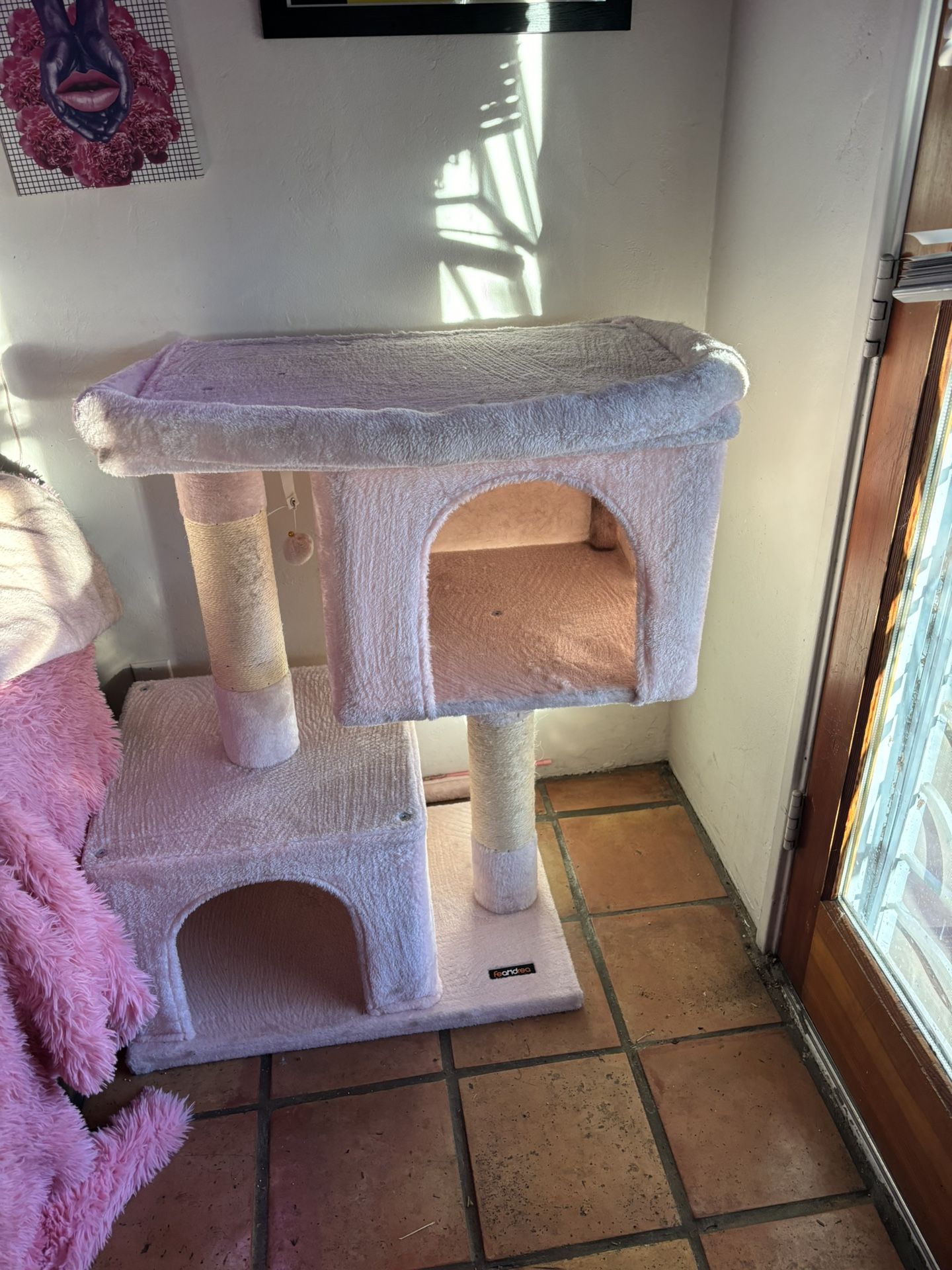 Pink Cat Tree