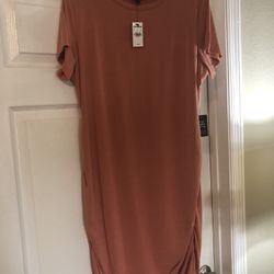 Express Side-Ruched Dress