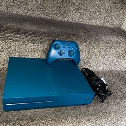 Xbox One S Gears of War Special Edition Deep Blue Console