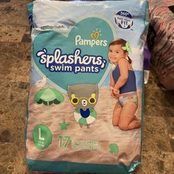 Pampers Slashers Swim Pants Fits Up To 31 Pounds 