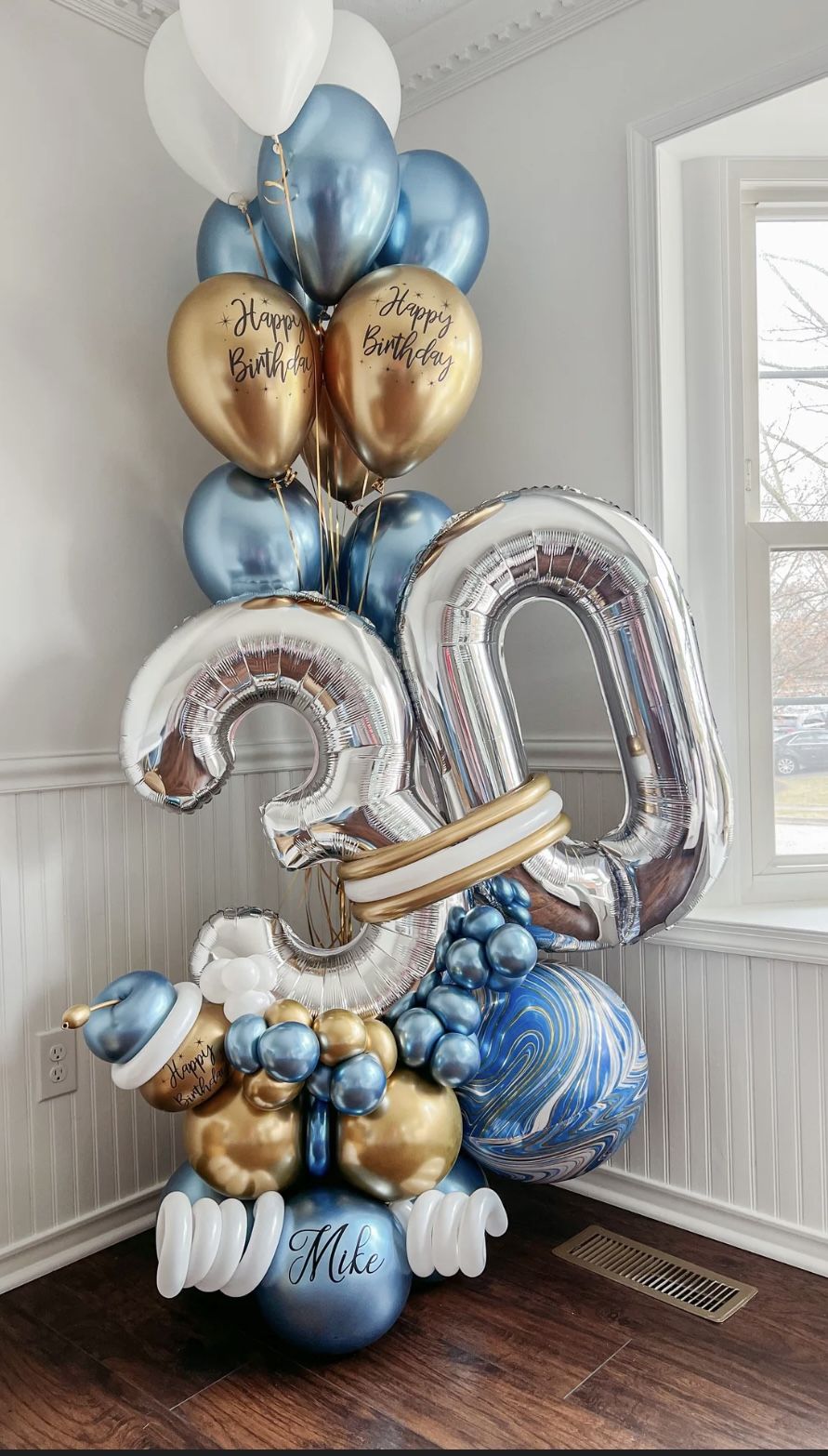 Birthday balloons