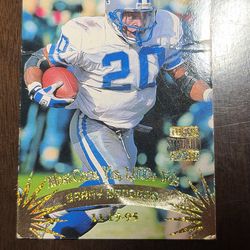 Barry Sanders Football card! 1995