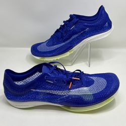 Nike Air Zoom Victory Racer Blue Track Field Distance Spikes Mens 12 CD4385-400