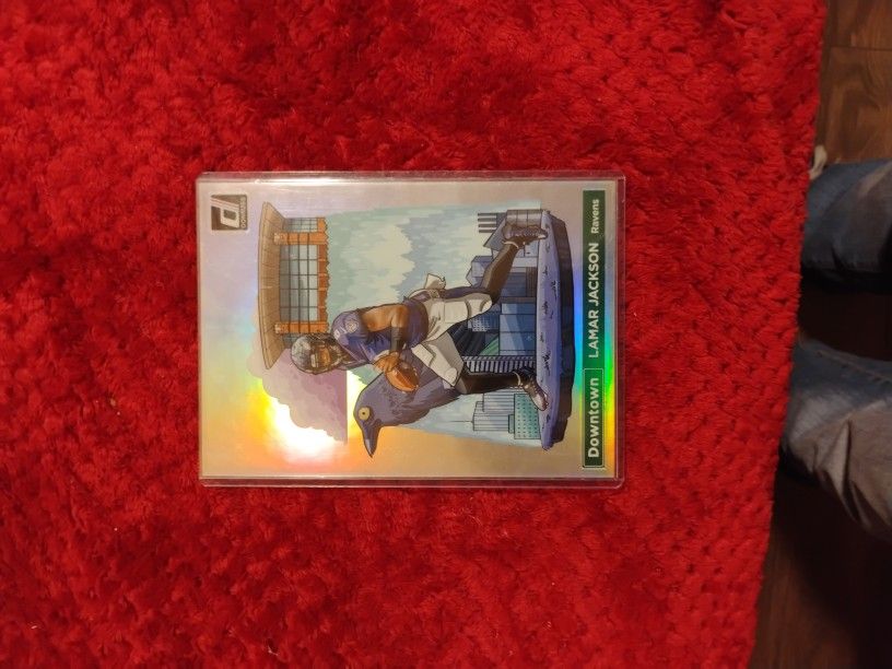Lamar Jackson Jumbo Downtown Card