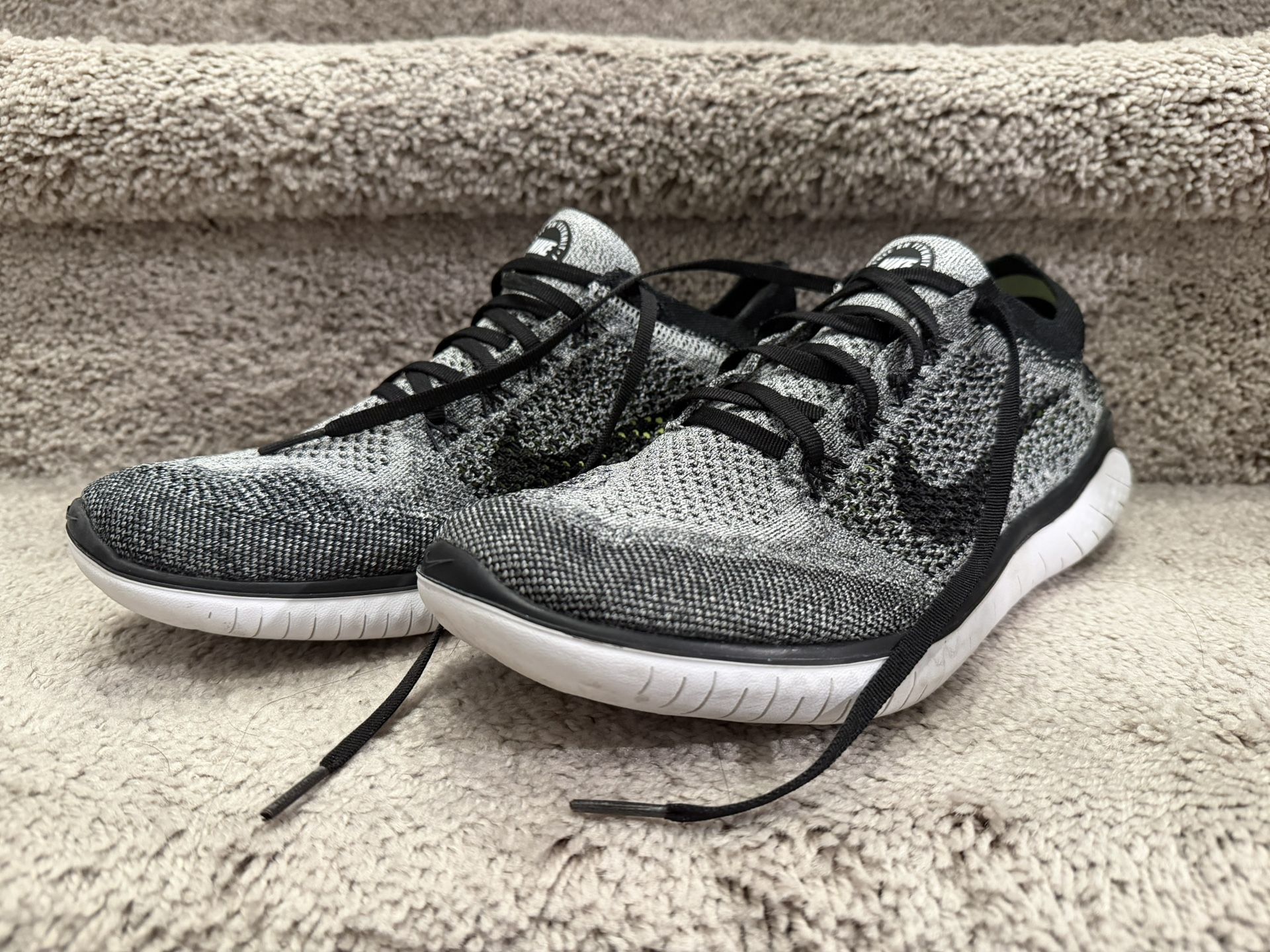 Used Nike Free Flyknit 2018 Women’s 11, Men’s 9.5