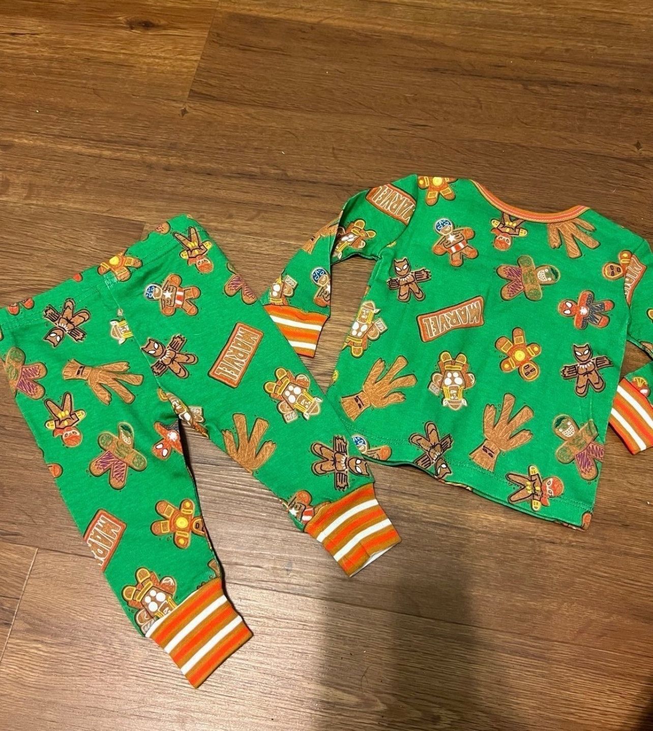 Disney Baby Marvel Gingerbread Holiday PJ PALS