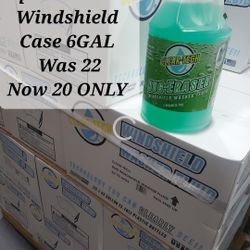 Special Price Windshield Case 6GAL For 20 Only 