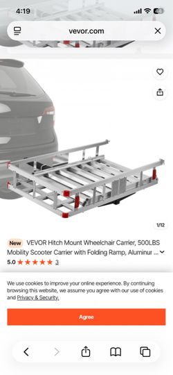 Hitch mount carrier