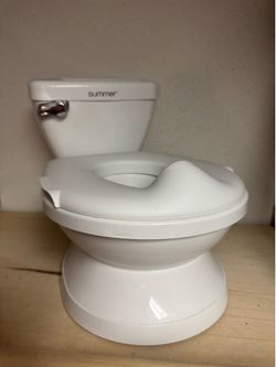 Potty training toilet and step stool