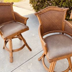 Bamboo Counter Height Stools