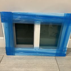 Small Window for small room or restroom brand new never used. Measurements are approximately 25X17.5 