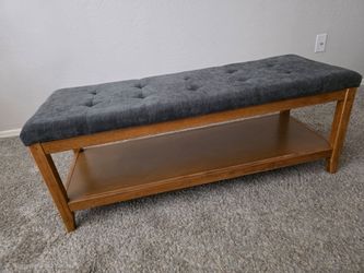 Padded seat bench