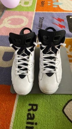 Air Jordan 6 White Black Sneakers