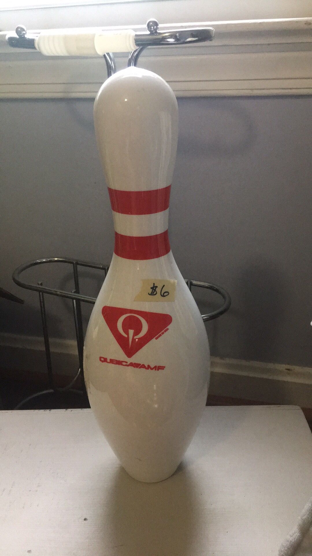 Vintage bowling pin