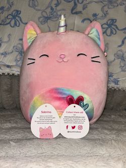 Sabrina the Valentines Unicorn Cat Squishmallow