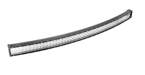 52 Inch 300W Curved LED Light Bar ＆ Over windshield Pro Cage Compatible with Can-am Defender 2016-26