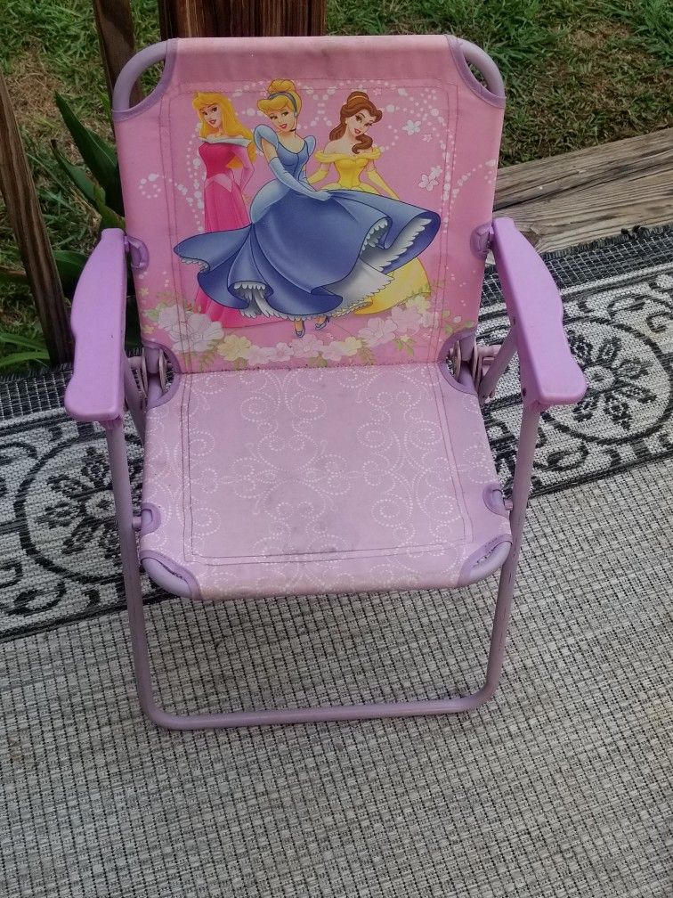 Child's Disney princess Folding Chair