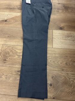 Men's Gray Dress Pants with Tags Calvin Klein 30x29
