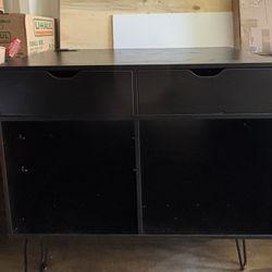 Black Media Cabinet