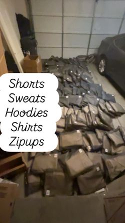 Essentials fear of god hoodies, shorts sweats tee shirts zipups
