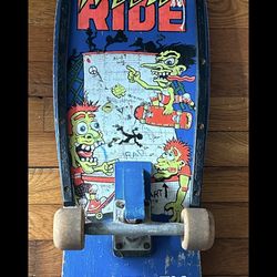 Rare Vintage 80s Variflex Complete Skateboard “Wild Ride”