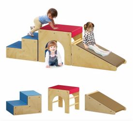Triangle Set 3in1 Foam Padded Toddler Climbing Toy