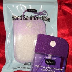 Hand Sanitizer Spray B Pure With Case Keychain 