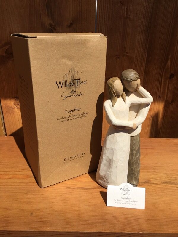 NEW Willow Tree TOGETHER Carved Figurine