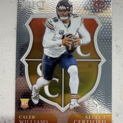 2024 Panini Select - Select Certified Rookies Caleb Williams #1 (RC) BEARS
