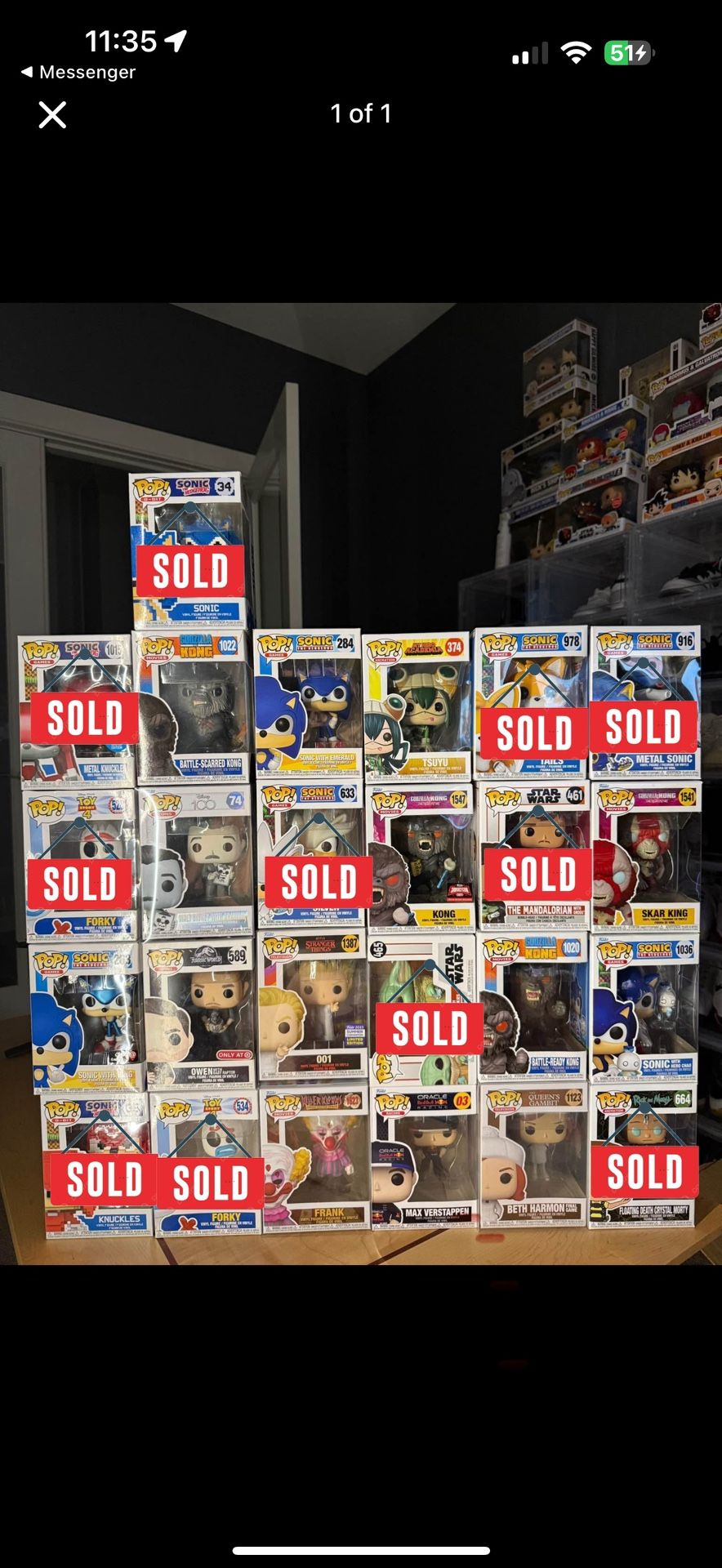 All Funkos $10 Each