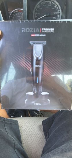 ROZIA Professional Cordless Hair & Beard Trimmer HQ242 – New Sealed