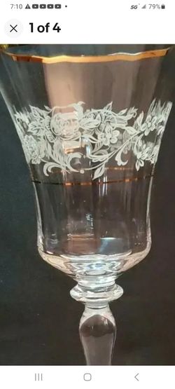 Mikasa Antique Lace Stemware