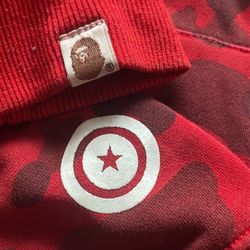 Red Bape Hoodie