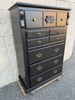 Elegant Black Decorative