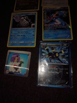 Pokémon TCG Card Lot – Poliwrath, Swampert, Umbreon & More