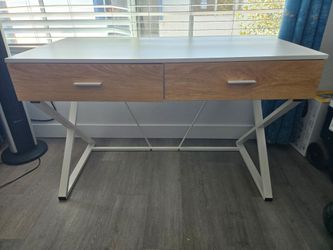 Desk and chair