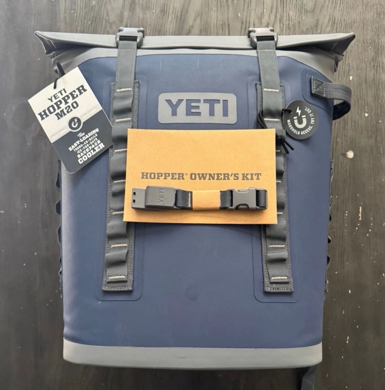 New YETI Hopper M20 Soft Backpack Cooler Navy Updated 2025 Model