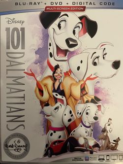 Disney’s 101 DALMATIANS Signature Edition (Blu-Ray + DVD + Digital-1961)