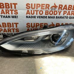 2012 Tesla Model S Driver Xenon Hid Headlight Tabs OK Original 2016🤩