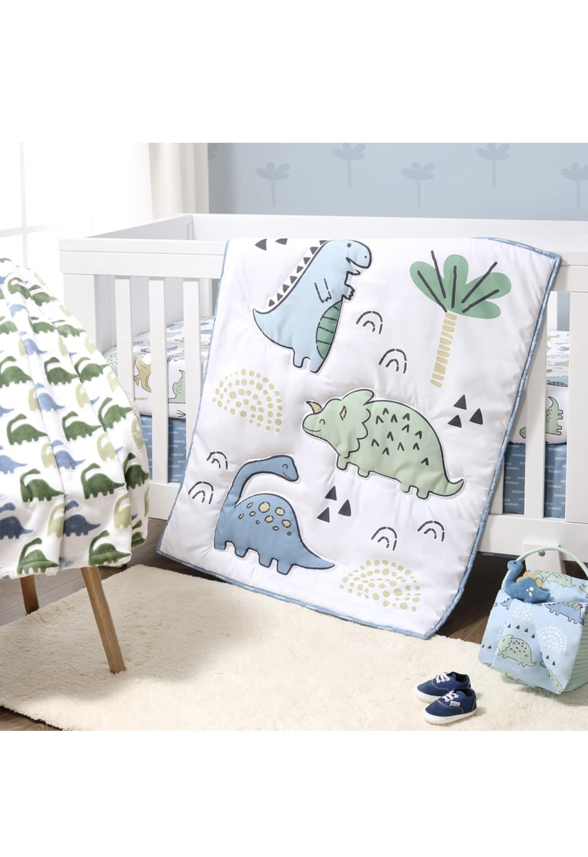 Baby Boy Comforter Crib Set