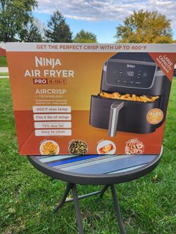 NEW Ninja Air Fryer Pro 4-in-1 AF141 5 QT 1750W Air Fryer Sealed Box