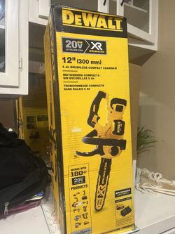 20v DeWalt Chainsaw