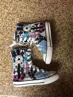Converse All Star Patch Tall X Hi toddler 8