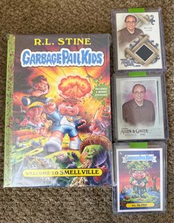 R.L. Stine Garbage pail kids Goosebumps lot