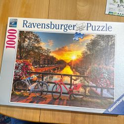 Ravensburger Bicycles In Amsterdam 