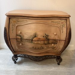 Antique Wood And Metal Dresses