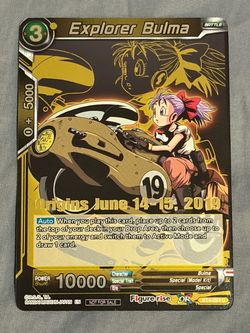 Explorer Bulma (Origins 2019) - Tournament Promotion Cards (TPR) Dragon ball card