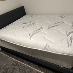 QUEEN Size Mattress/bed, Bed Frame & Box Spring