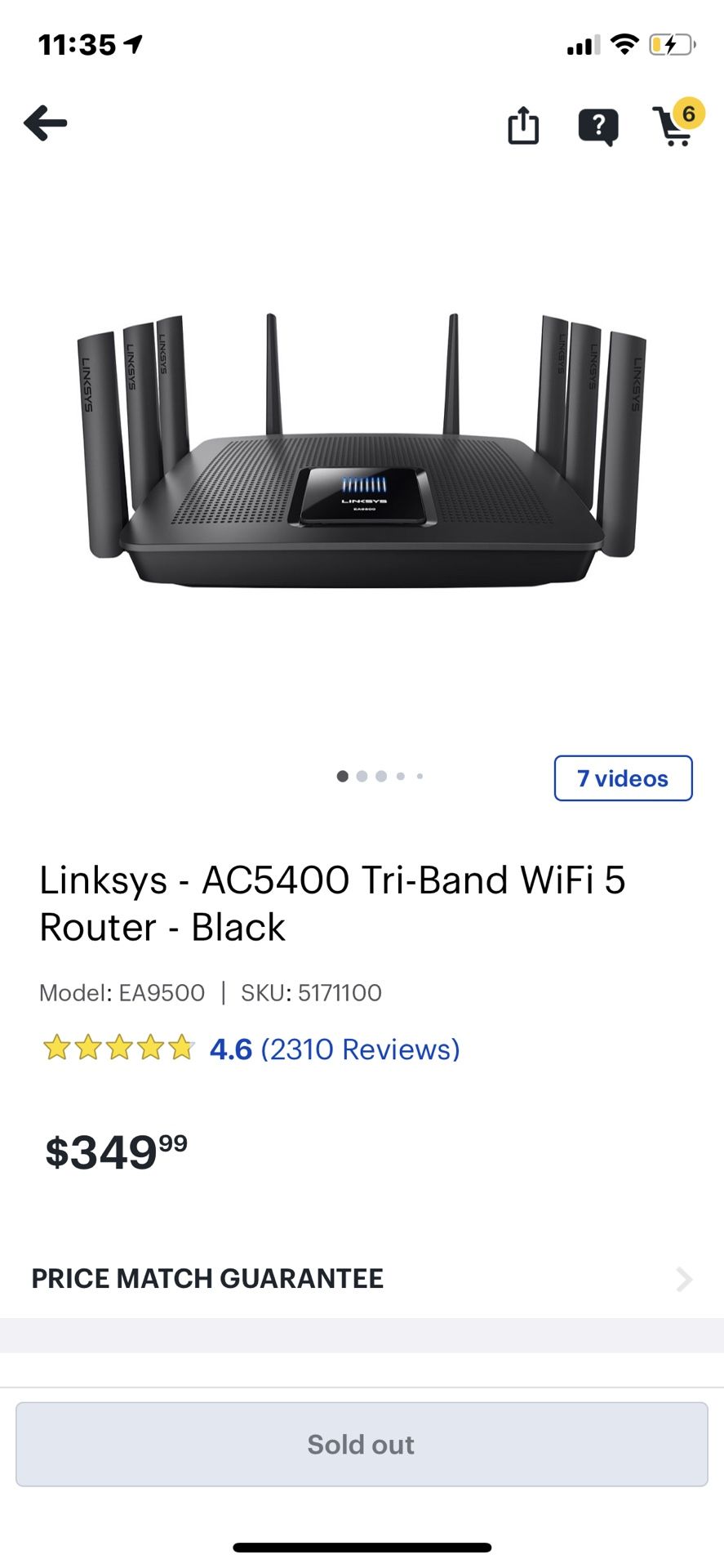 Linksys wifi router and wifi extender